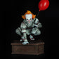 Action Figure Pennywise, Statua Pennywise da 32 cm, Pennywise statua da collezione, dettagli incredibili, Action Figure esclusiva Made in Italy