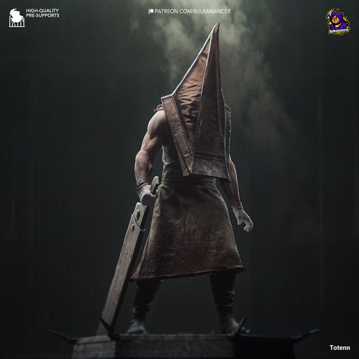 Pyramid Head Silent Hill 2 Remake statua da collezione IceBreaker Series