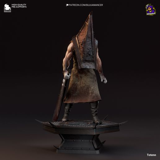 Pyramid Head Silent Hill 2 Remake statua da collezione IceBreaker Series