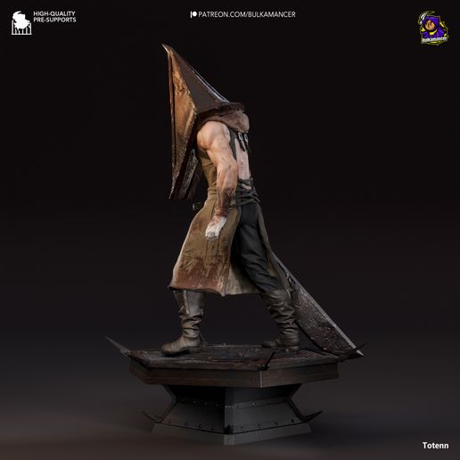 Pyramid Head Silent Hill 2 Remake statua da collezione IceBreaker Series