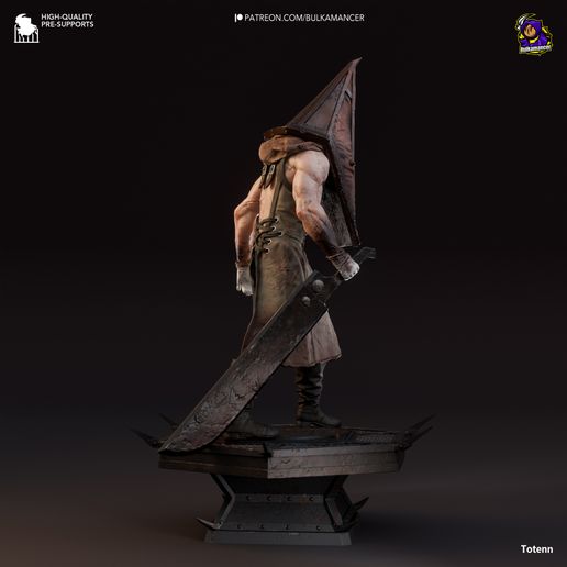 Pyramid Head Silent Hill 2 Remake statua da collezione IceBreaker Series