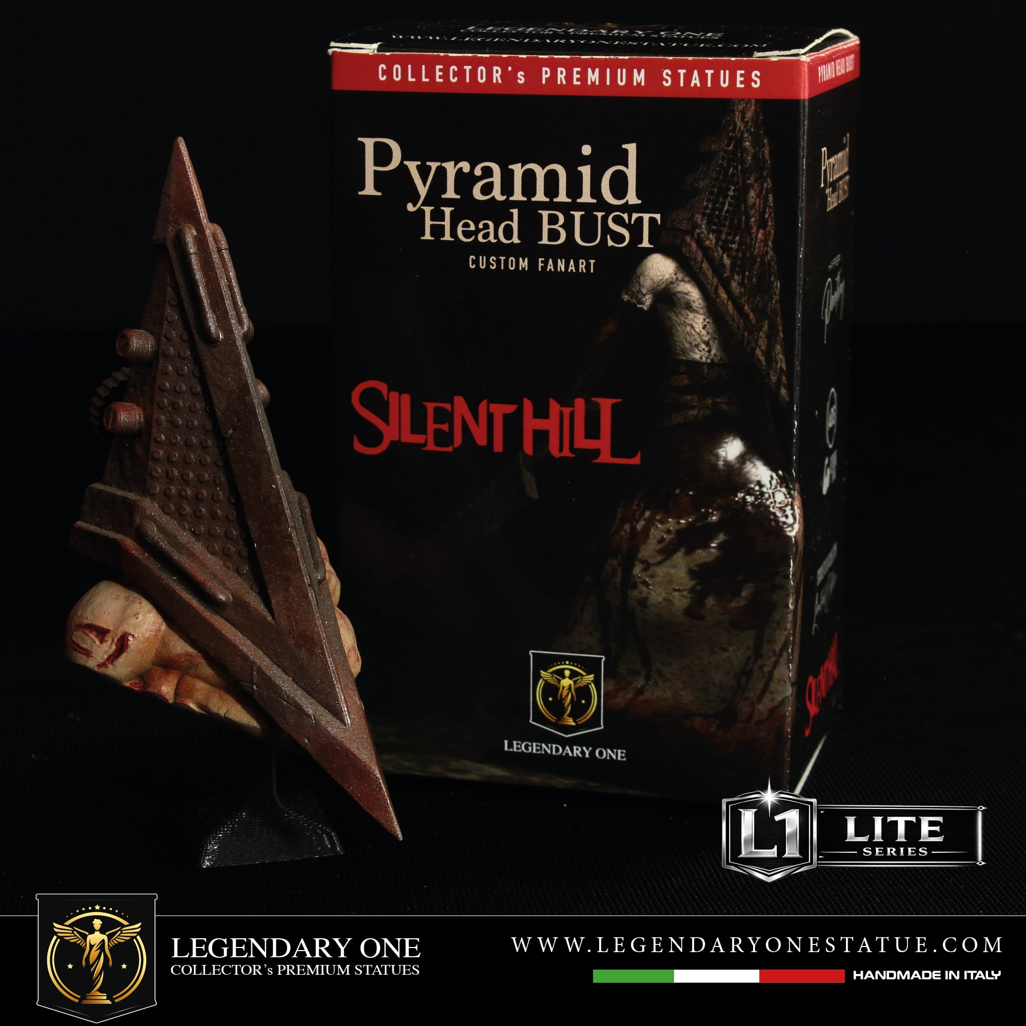 Pyramid Head Bust Figure - Silent Hill Statua da Collezione
