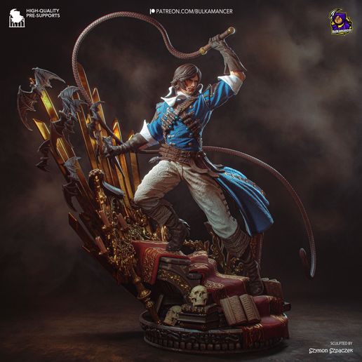 Richter Belmont Castlevania statua da collezione IceBreaker Series