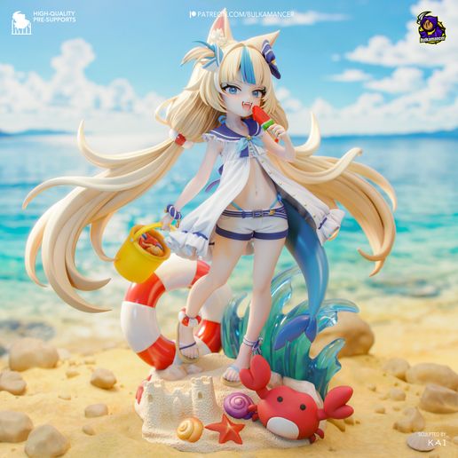 Saba Sameko statua da collezione IceBreaker Series