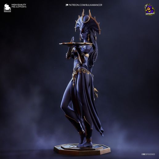 Shar Baldur's Gate 3 statua da collezione IceBreaker Series