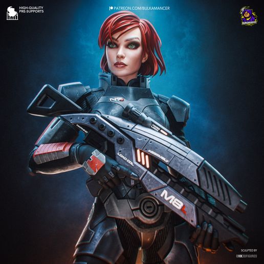 Jane Shepard Mass Effect statua da collezione IceBreaker Series