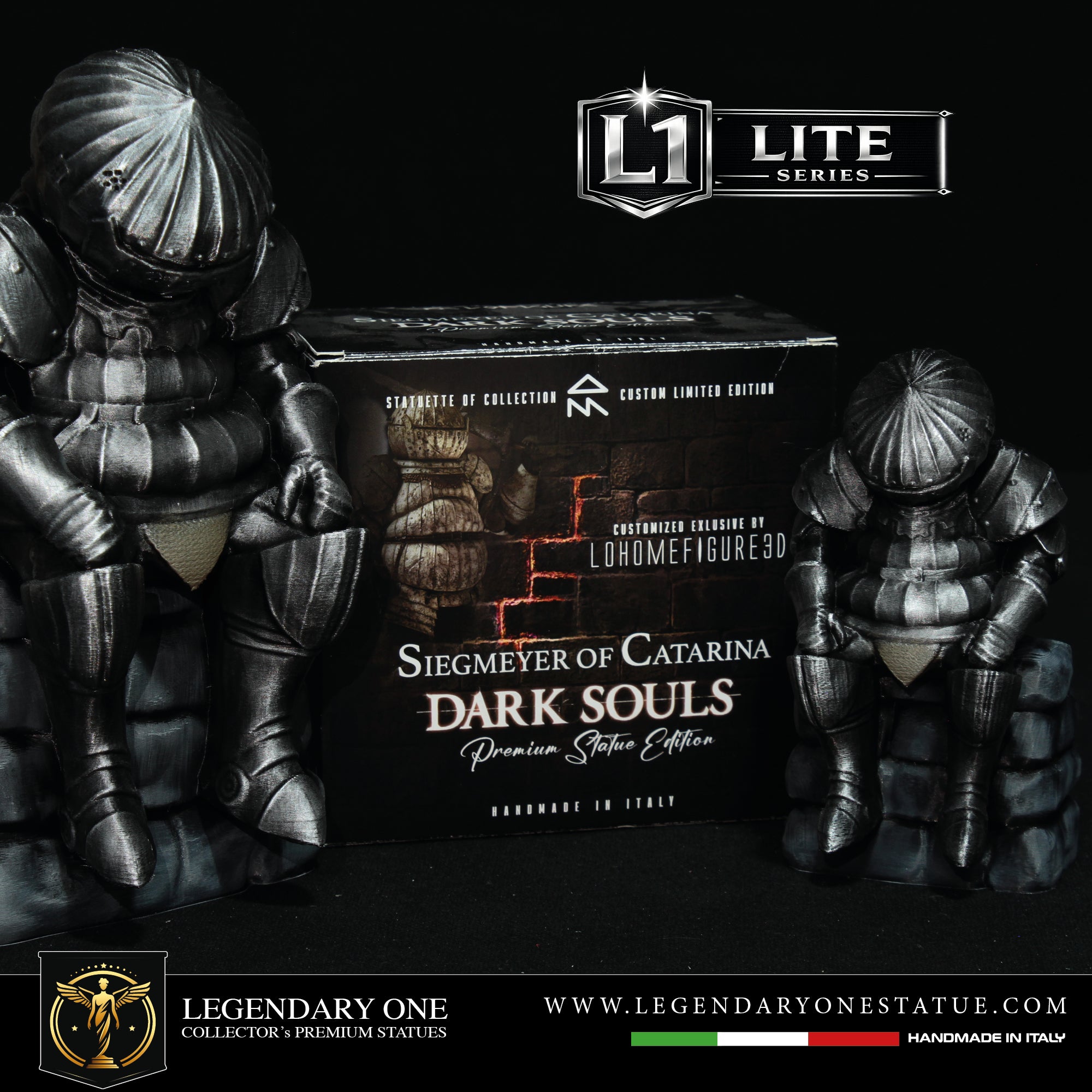 Siegmeyer of Catarina Statua da collezione - Dark Souls Figure - scala 1:10