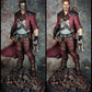 Action Figure Star Lord, Statua Star Lord da 32 cm, Star Lord statua da collezione, dettagli incredibili, Action Figure esclusiva Made in Italy