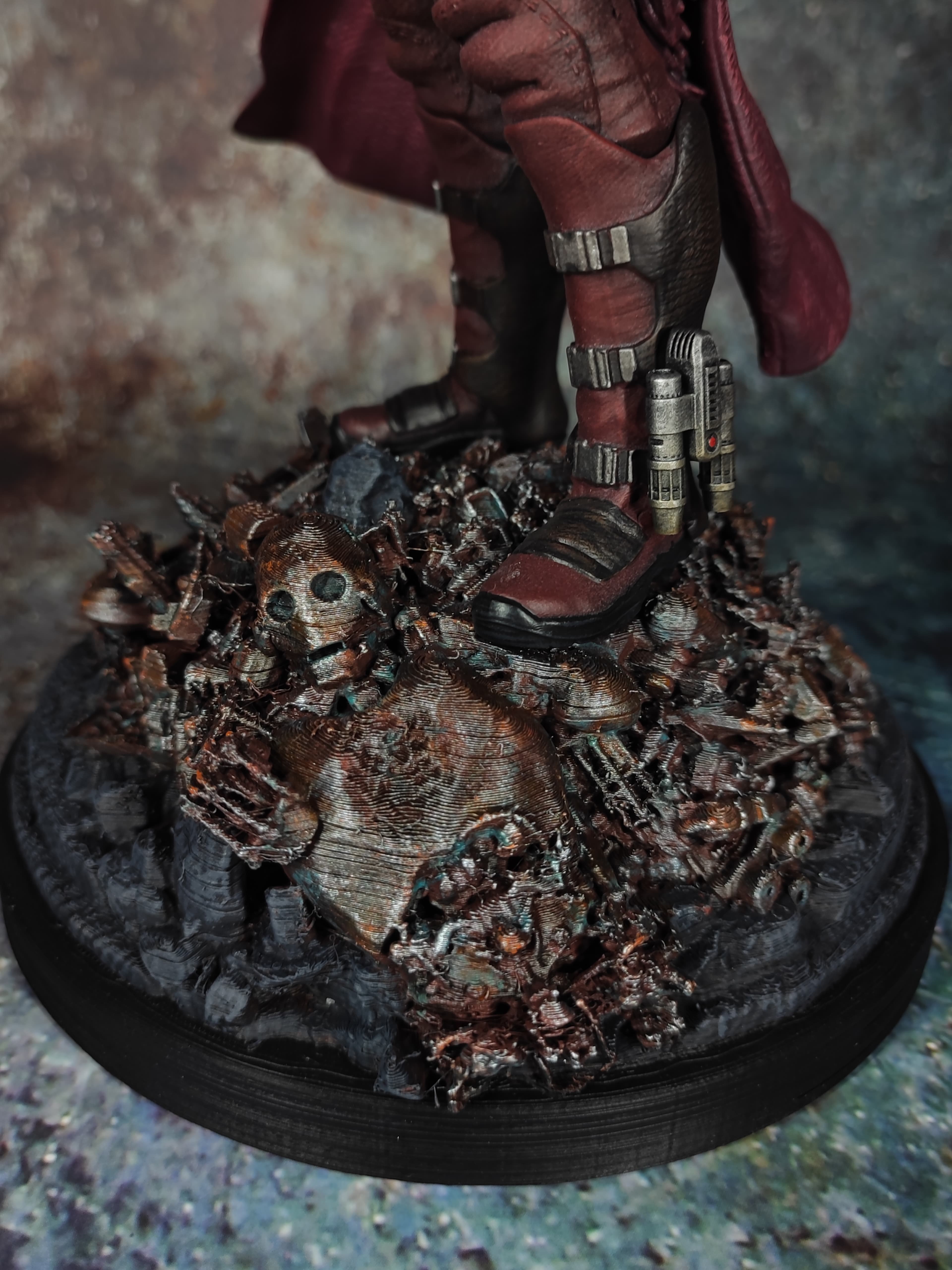 Star Lord Statua da collezione - Guardiani della Galassia Figure - Chris Pratt Real Cinematic Color - scala 1:6