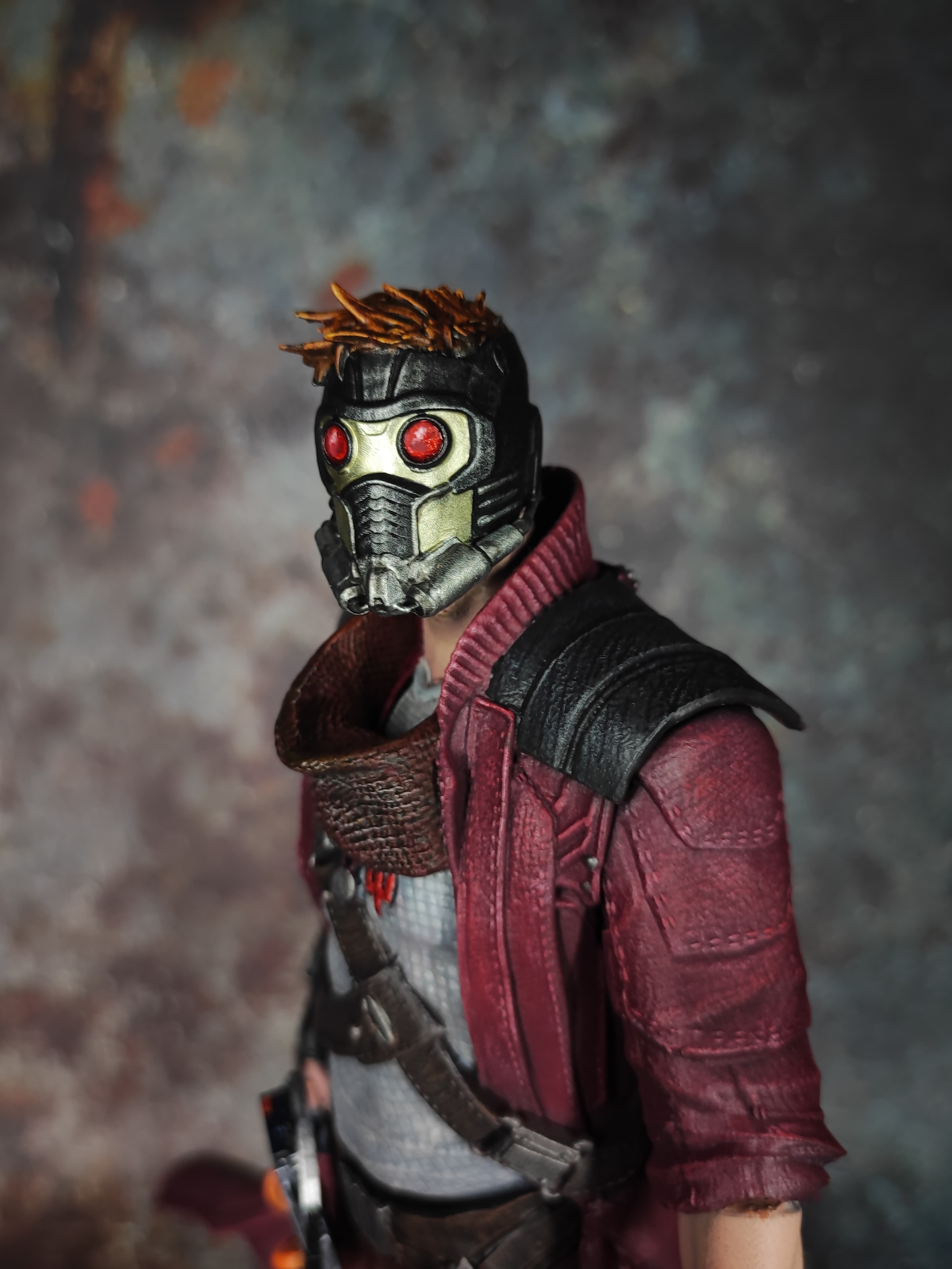Star Lord Statua da collezione - Guardiani della Galassia Figure - Chris Pratt Real Cinematic Color - scala 1:6