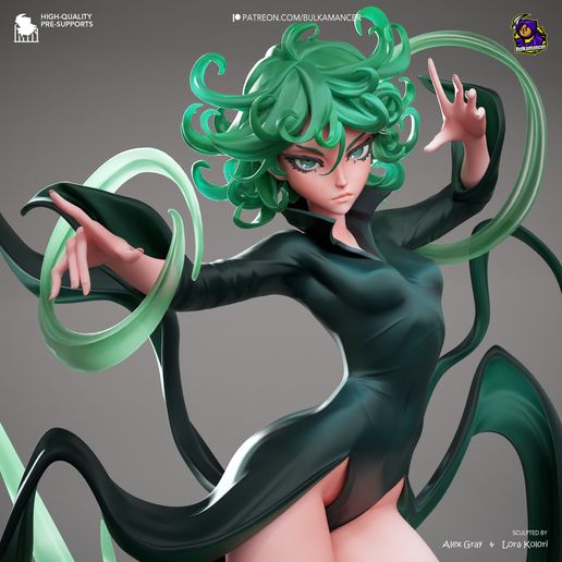 Tatsumaki One-Punch Man statua da collezione IceBreaker Series