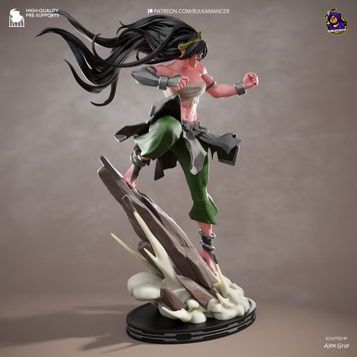 Toph Avatar: The Last Airbender statua da collezione IceBreaker Series