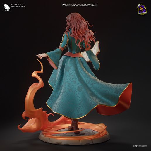 Triss Merigold The Witcher statua da collezione IceBreaker Series