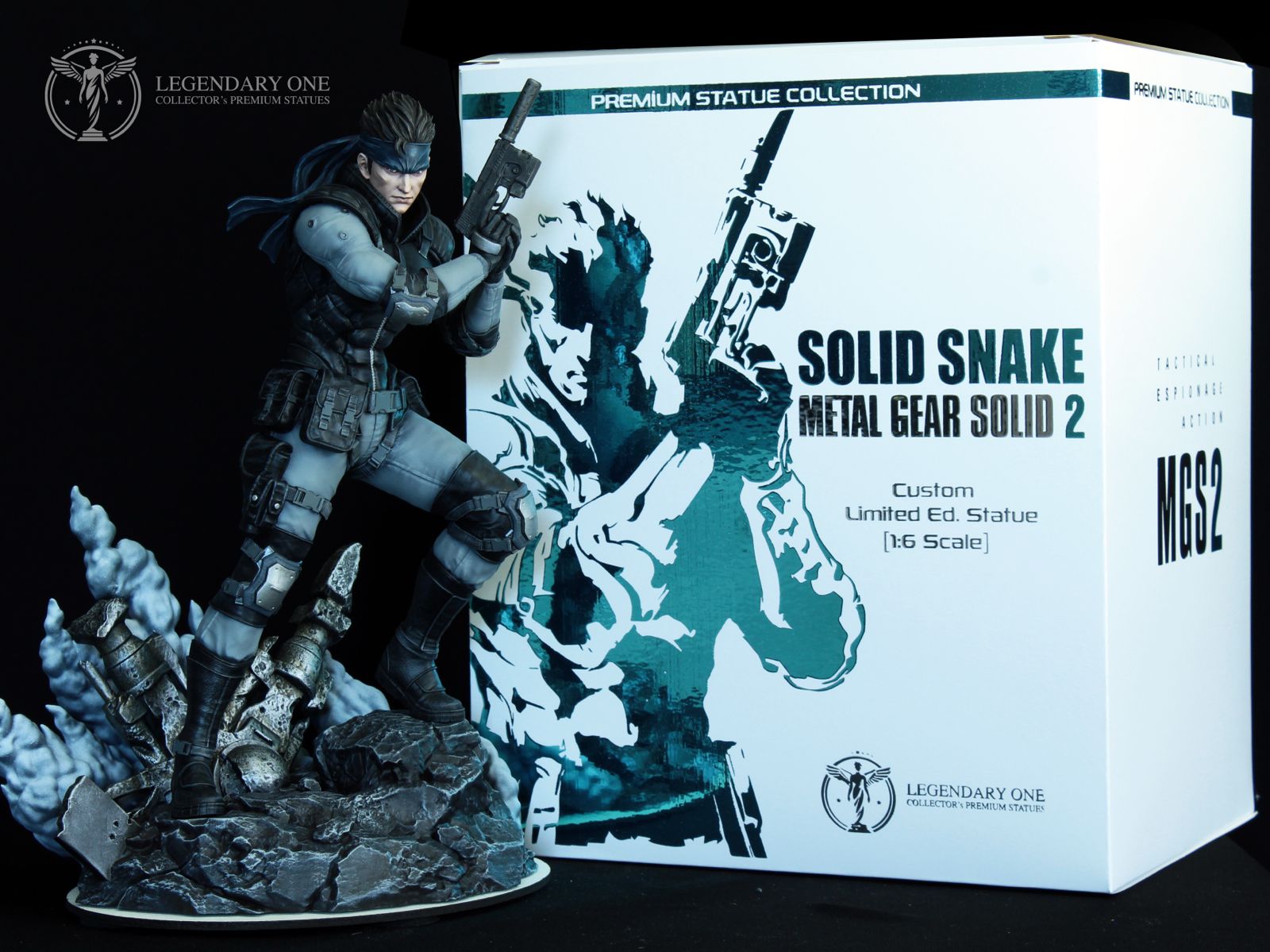 Solid Snake Statua da collezione - Metal Gear Figure Real Game Color - Limited Edition - scala 1:6