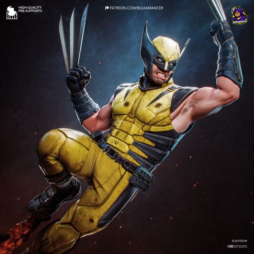 Wolverine Marvel statua da collezione IceBreaker Series