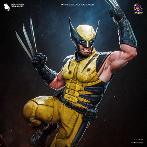 Wolverine Marvel statua da collezione IceBreaker Series
