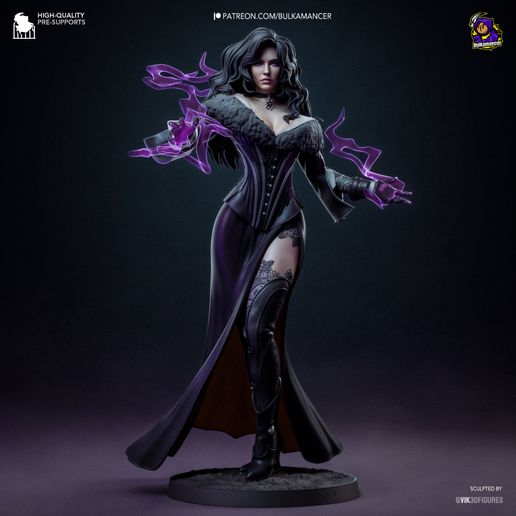 Yennefer The Witcher statua da collezione IceBreaker Series
