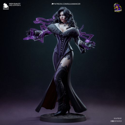 Yennefer The Witcher statua da collezione IceBreaker Series