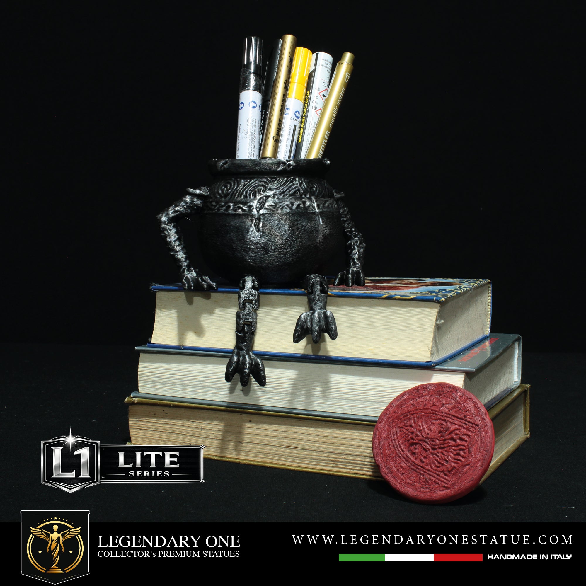 Alexander: il Vaso Guerriero Portapenne - Elden Ring Statua da Collezione