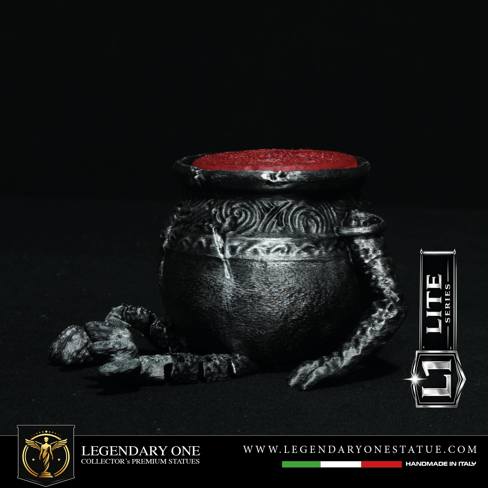 Alexander: il Vaso Guerriero Portapenne - Elden Ring Statua da Collezione