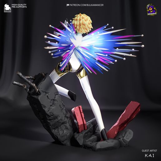 Aigis Persona 3 Reload statua da collezione IceBreaker Series
