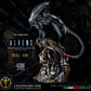 Action Figure Alien Xenomorph - Statua da 35 cm con LED, Alien diorama da collezione, dettagli incredibili, action figure esclusiva Made in Italy