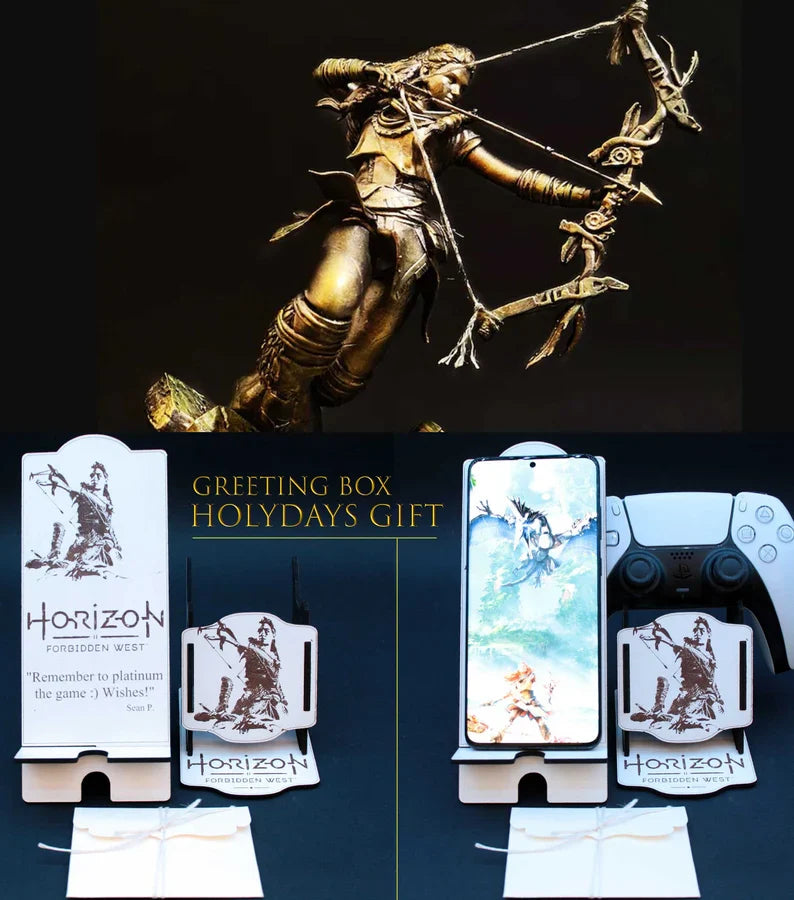 Aloy Figure - Horizon Forbidden West Statua da collezione - Real Game Color - scala 1:6