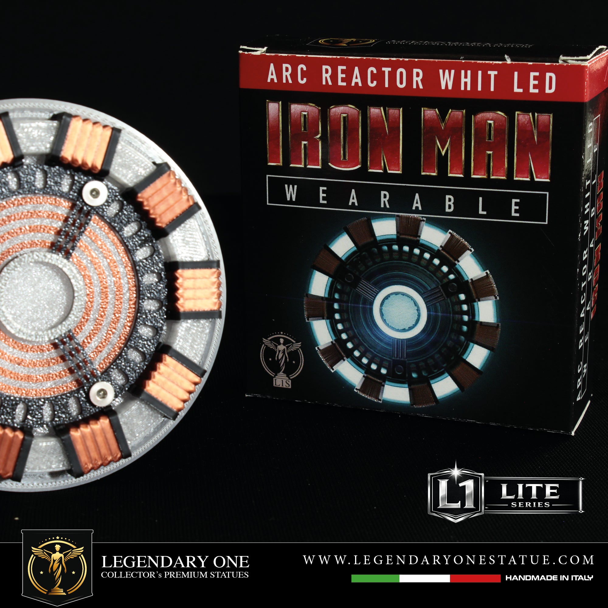 Reattore ARC con LED indossabile - Iron Man Statua da Collezione
