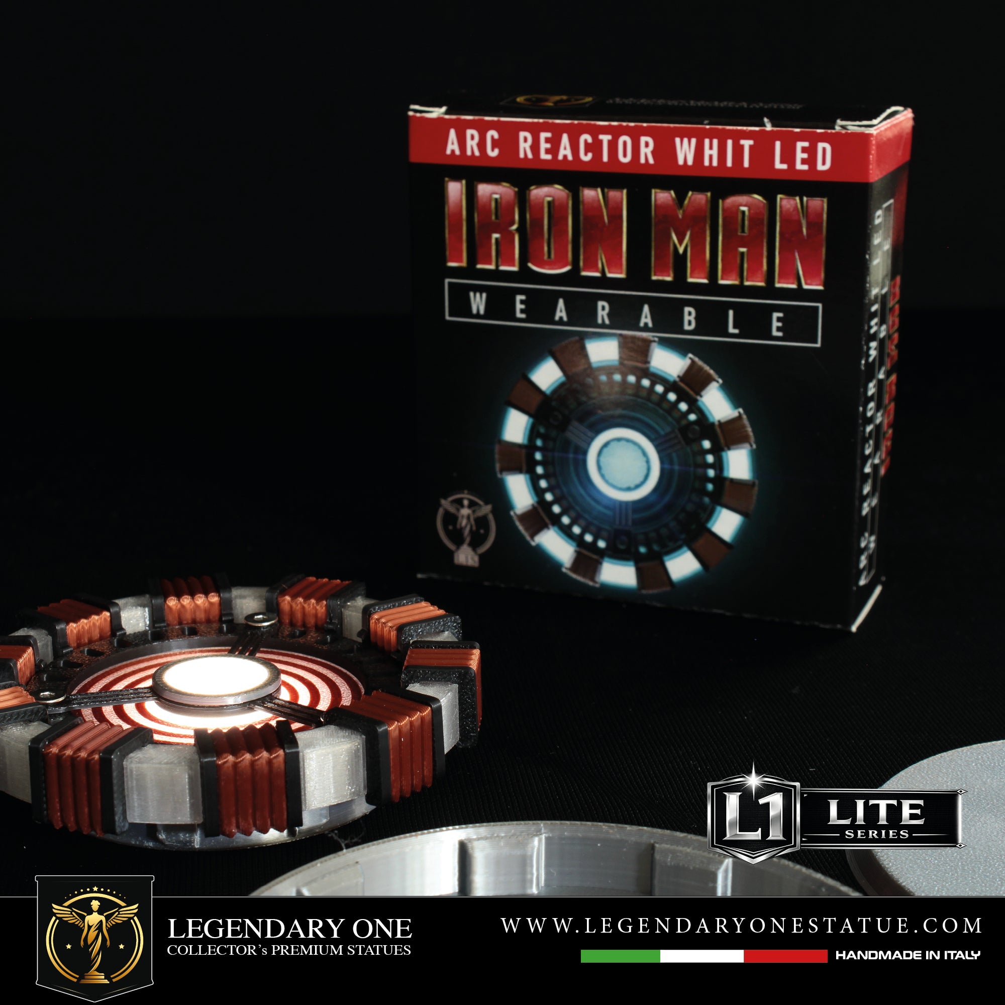 Reattore ARC con LED indossabile - Iron Man Statua da Collezione