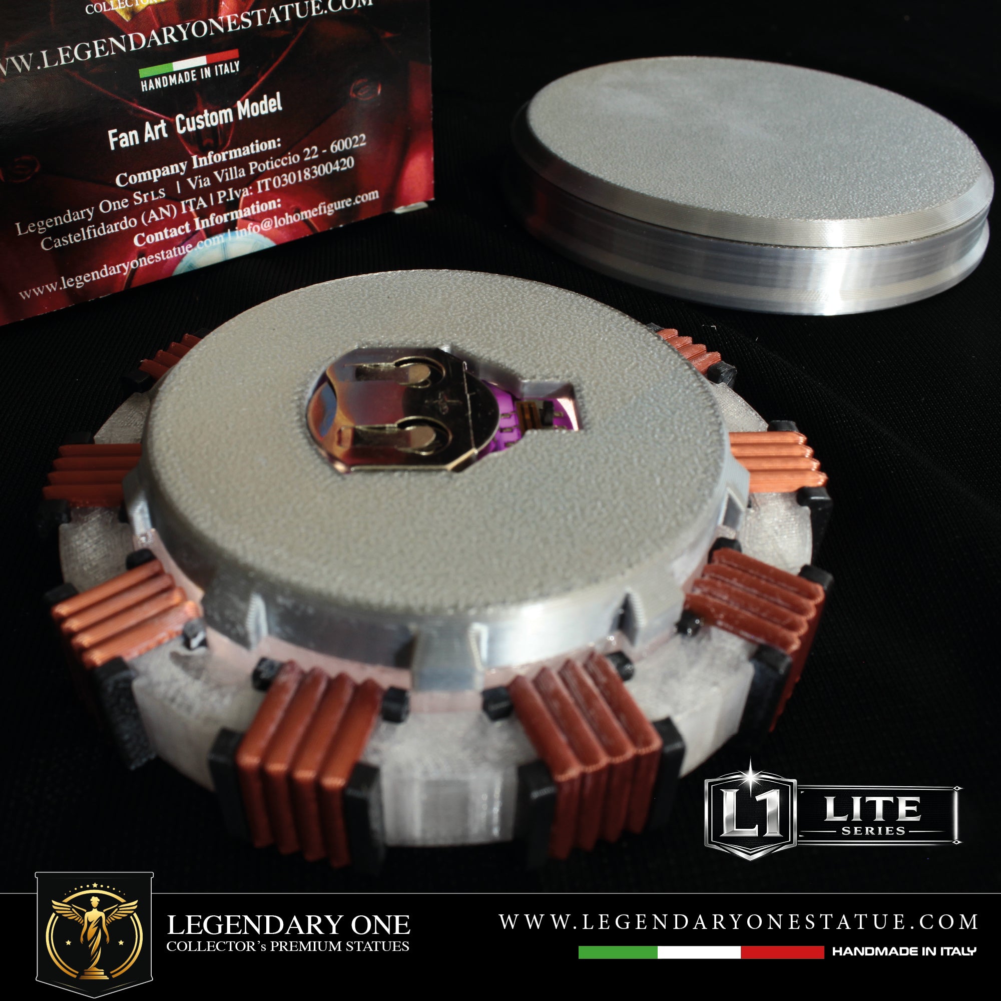 Reattore ARC con LED indossabile - Iron Man Statua da Collezione