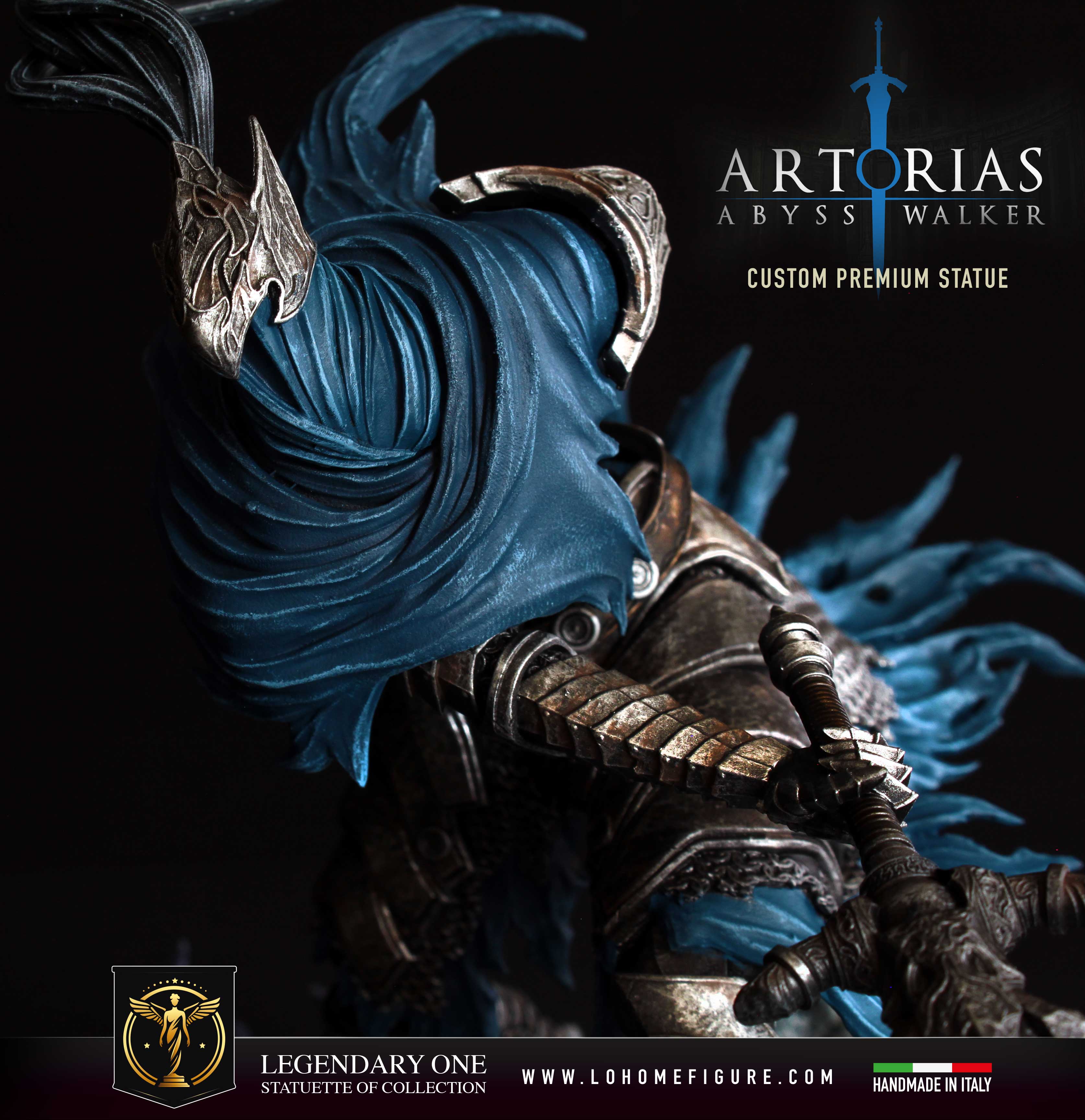 Artorias Statua da collezione - Dark Souls Figure - The Abyss Walker Real Game Color scala 1:4
