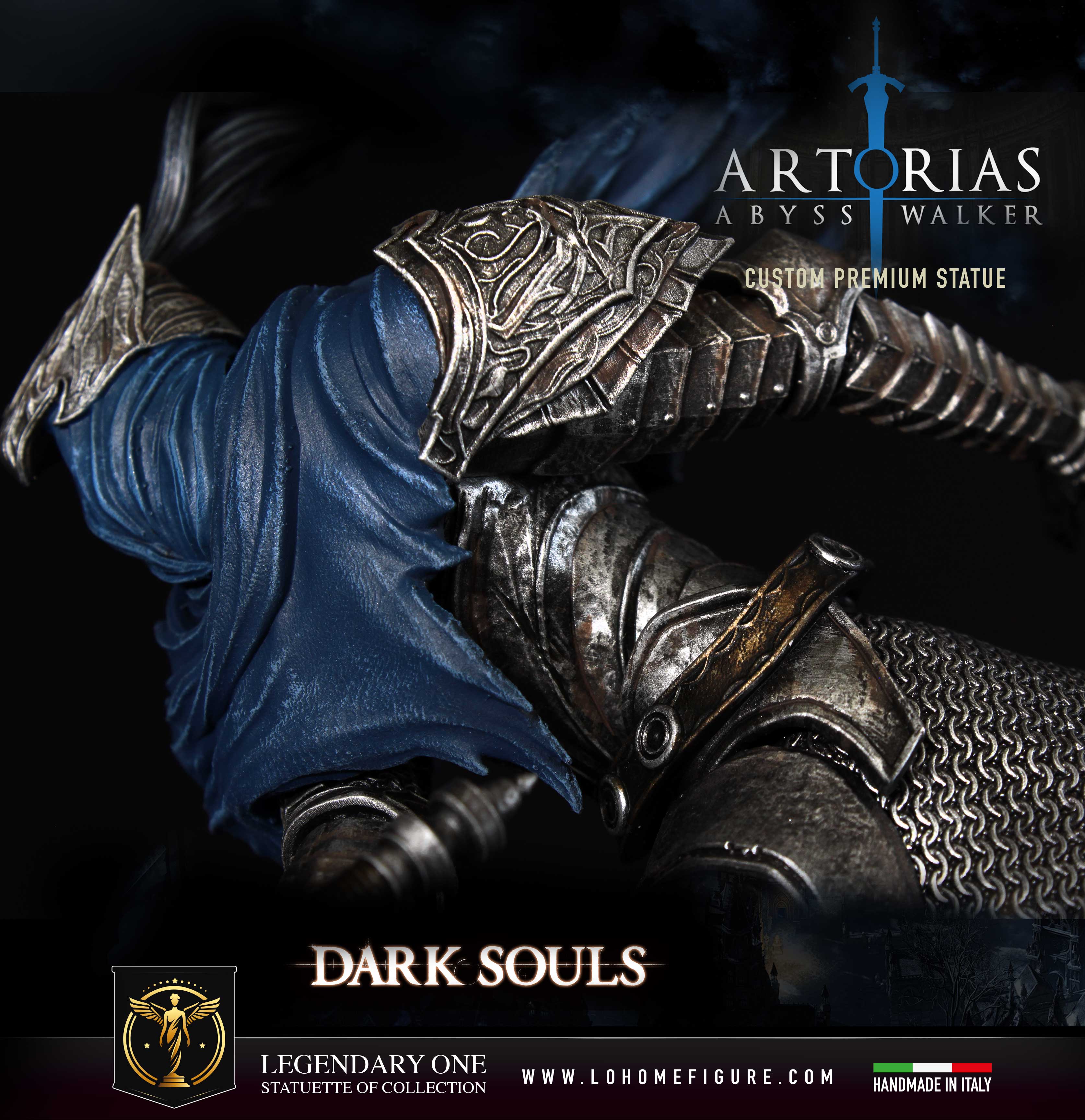 Artorias Statua da collezione - Dark Souls Figure - The Abyss Walker Real Game Color scala 1:4