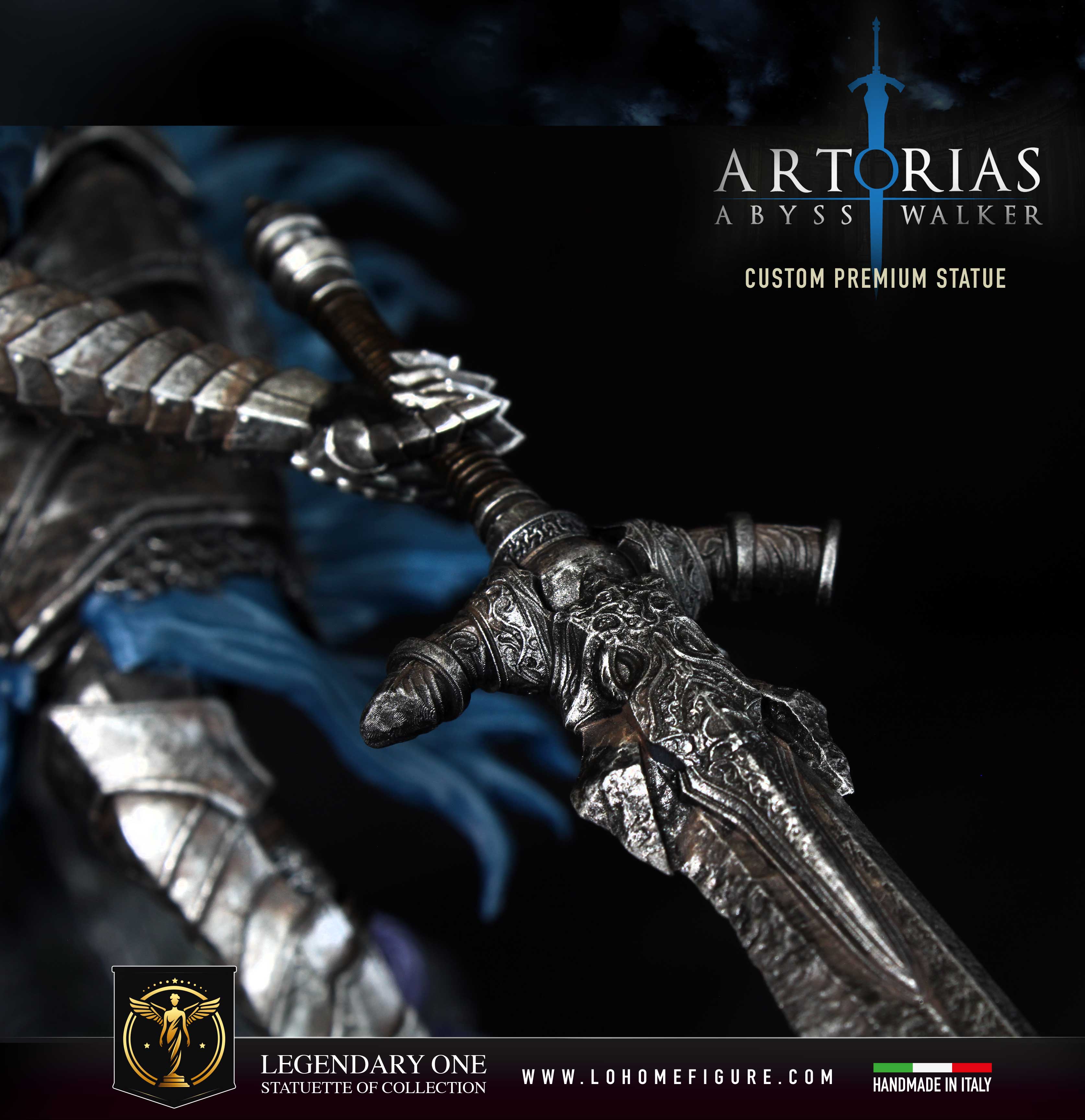 Artorias Statua da collezione - Dark Souls Figure - The Abyss Walker Real Game Color scala 1:4