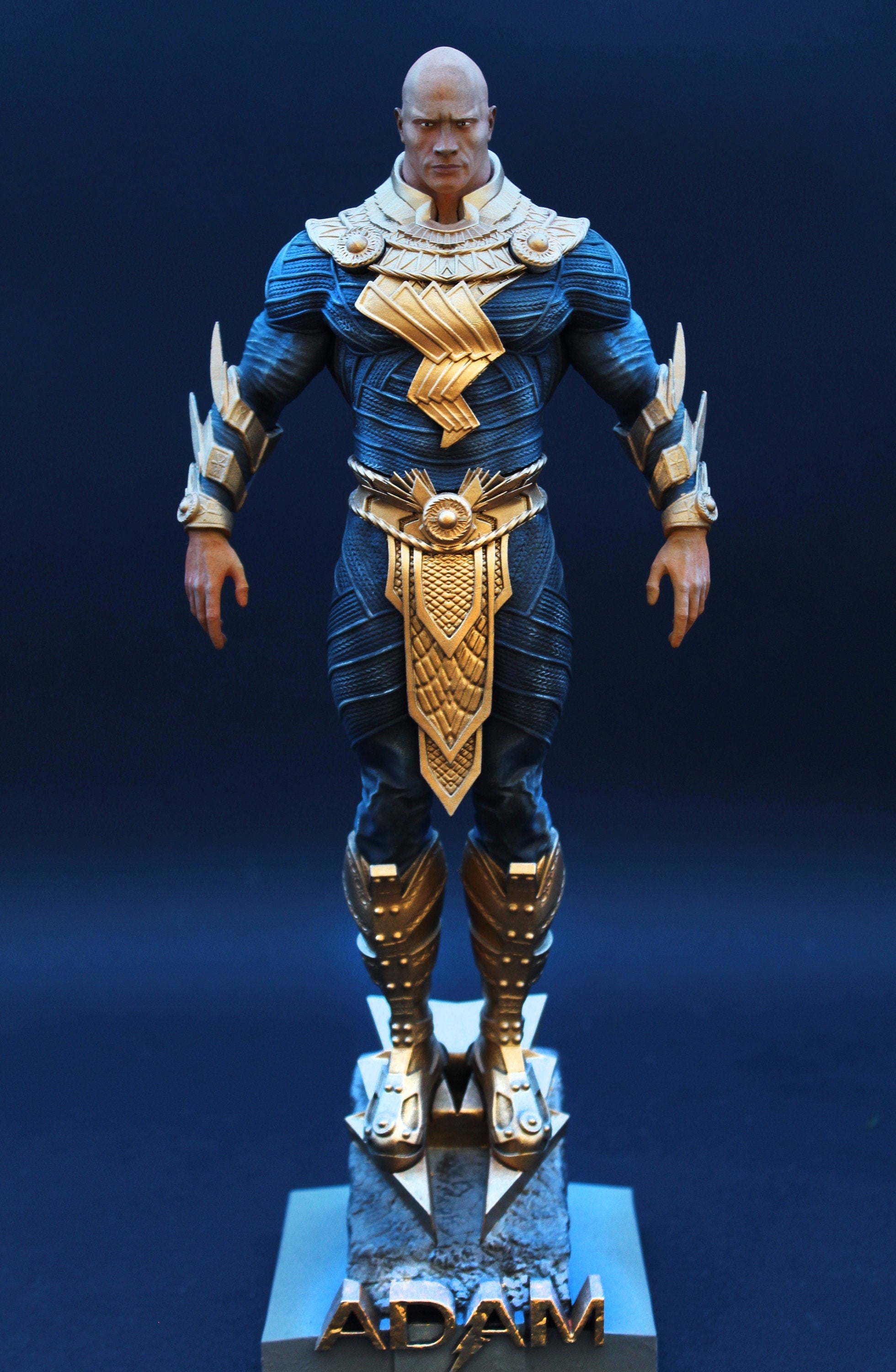 Black Adam Statua da collezione - DC Comics Figure - Dwayne Johnson Real Cinematic Color - scala 1:6
