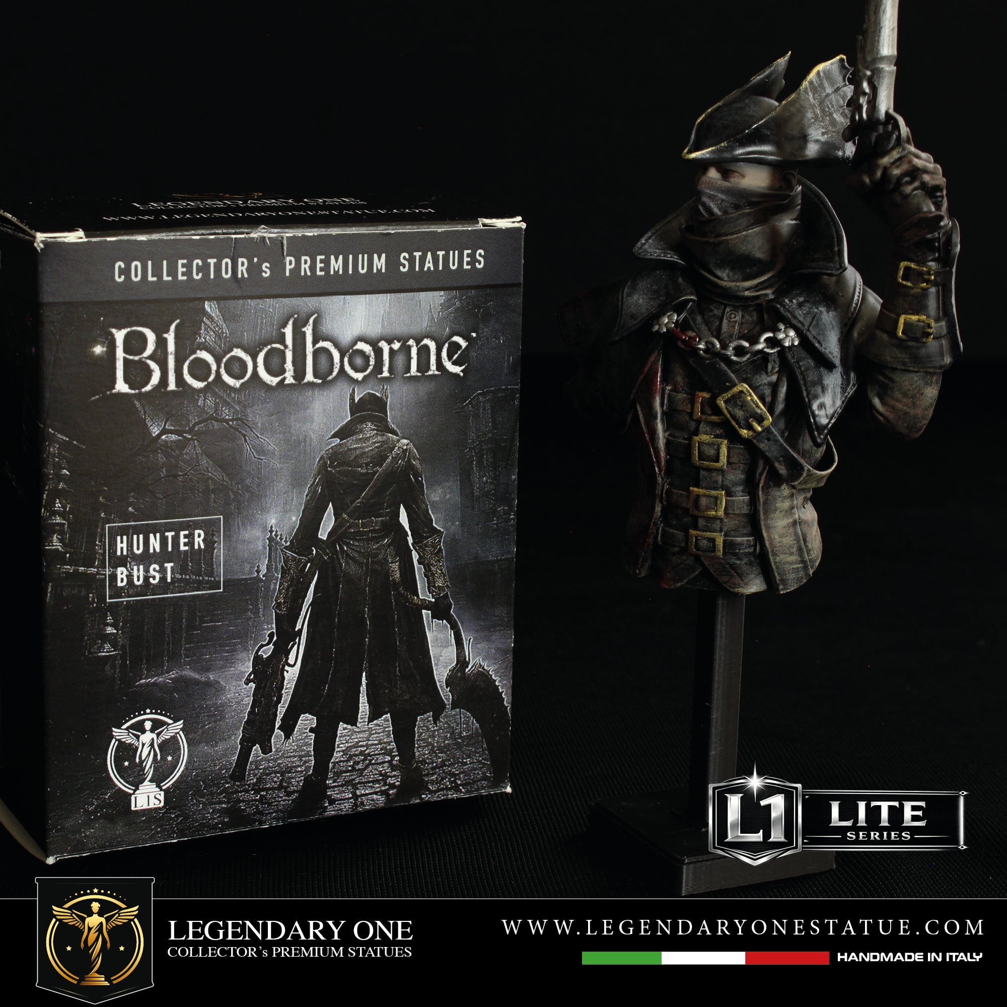 Hunter bust Figure - Bloodborne Statua da Collezione