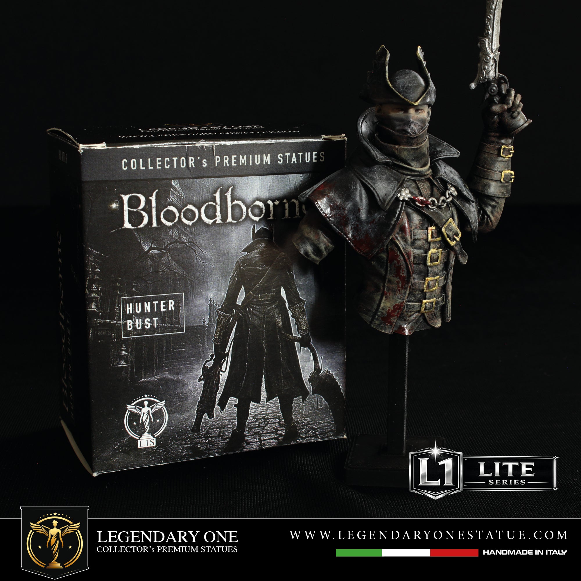 Hunter bust Figure - Bloodborne Statua da Collezione