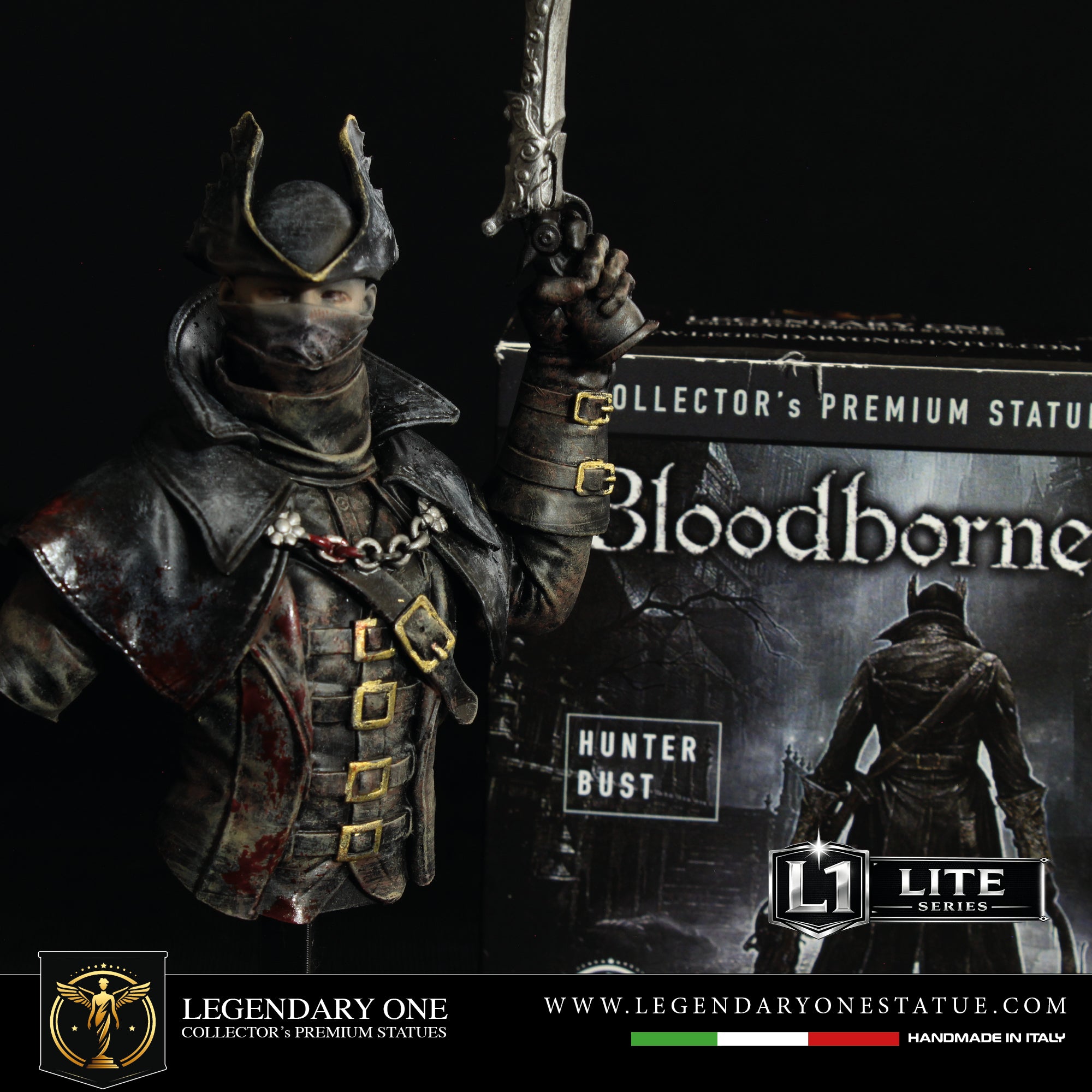 Hunter bust Figure - Bloodborne Statua da Collezione