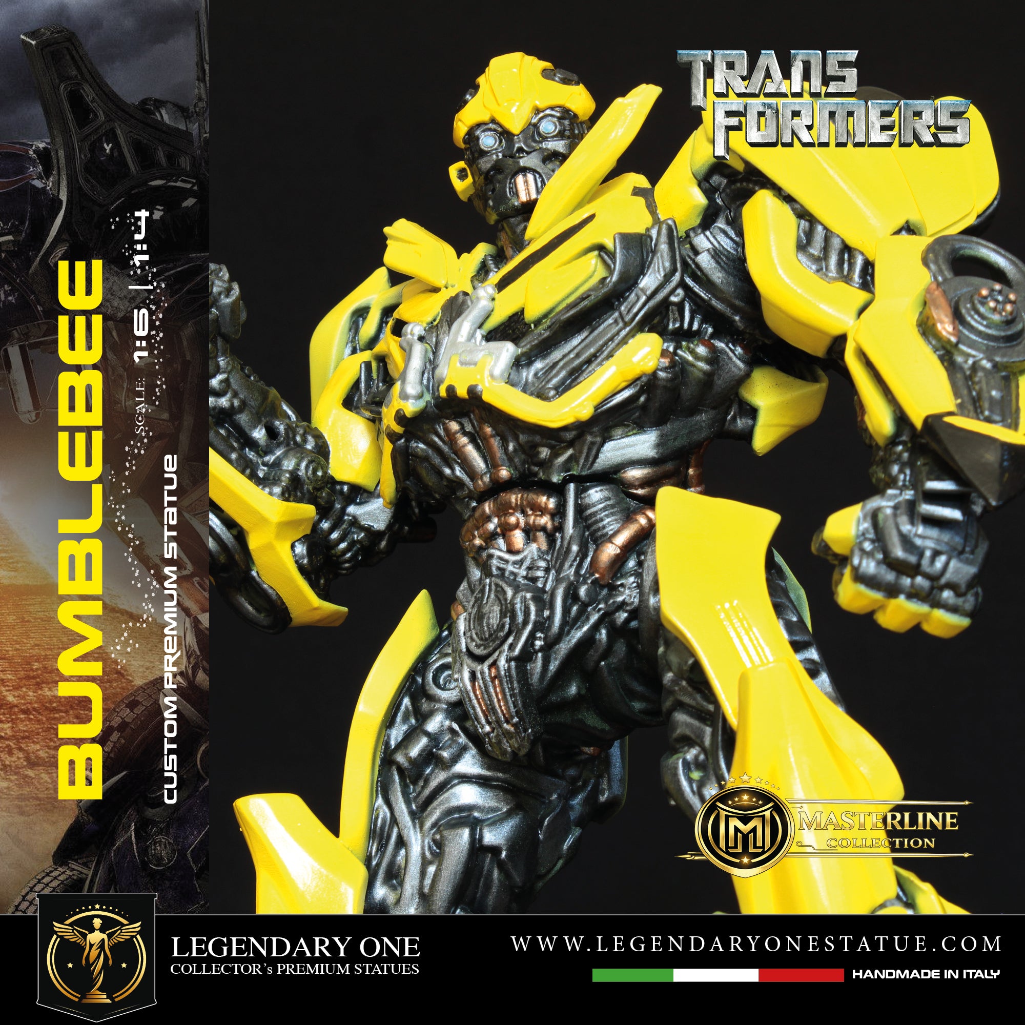 Bumblebee Statua da collezione - Transformers Figure Real Cinematic Color - Limited Edition - scala 1:6