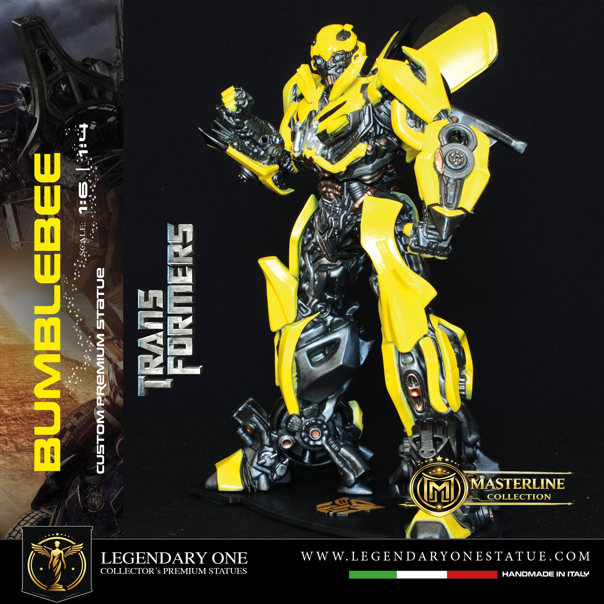 Bumblebee Statua da collezione - Transformers Figure Real Cinematic Color - Limited Edition - scala 1:6