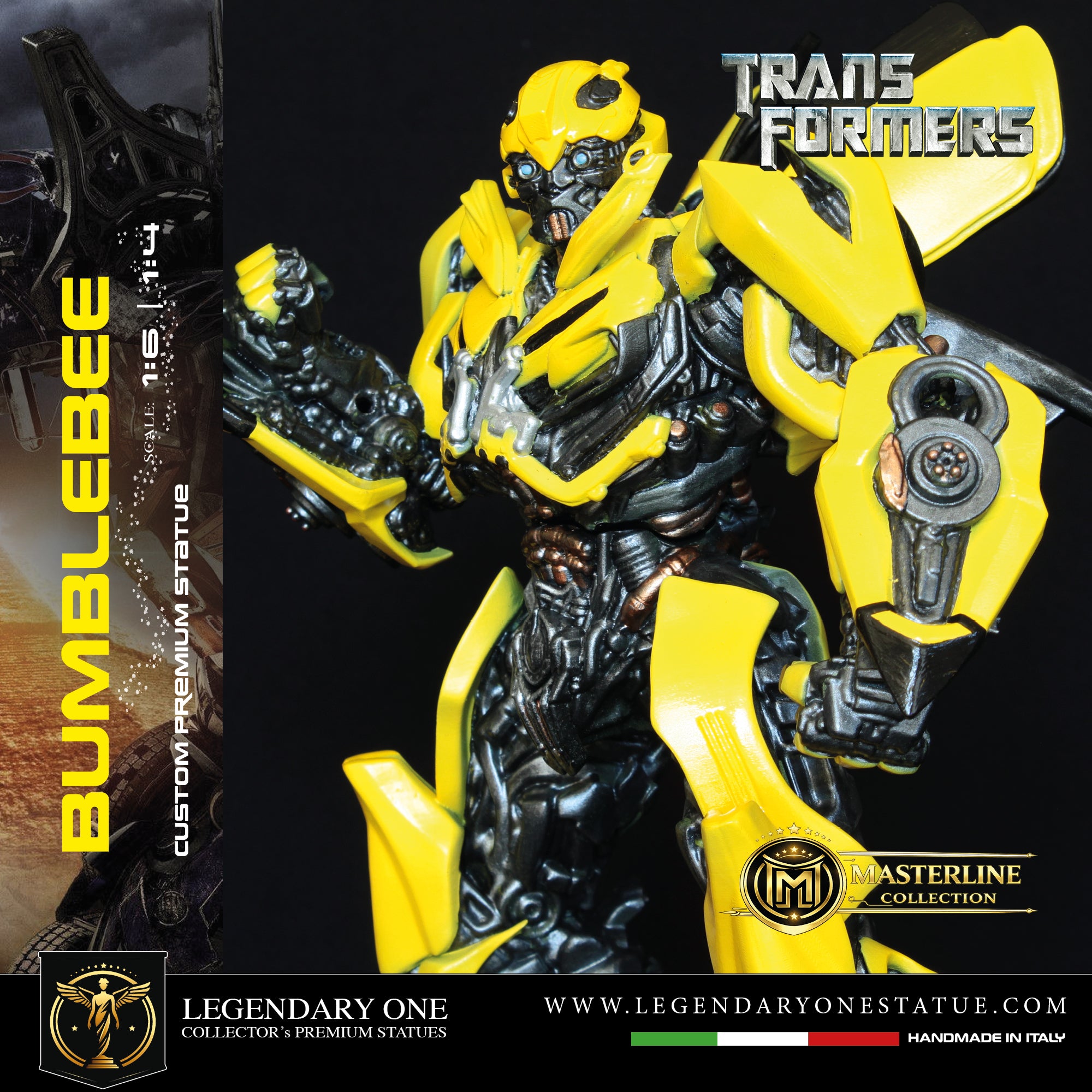 Bumblebee Statua da collezione - Transformers Figure Real Cinematic Color - Limited Edition - scala 1:6