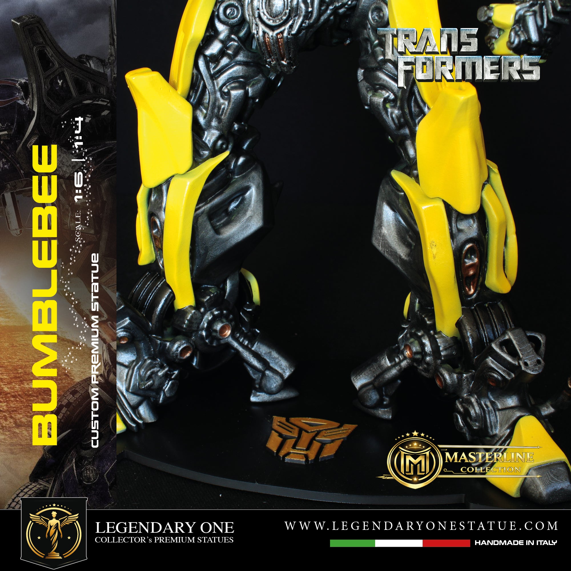Bumblebee Statua da collezione - Transformers Figure Real Cinematic Color - Limited Edition - scala 1:6