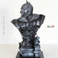 Busto di Batman, statua custom di batman, Dark Knight statue, scultura handmade work, real color 12K quality, Made in ITA, Batman figure