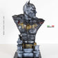 Busto di Batman, statua custom di batman, Dark Knight statue, scultura handmade work, real color 12K quality, Made in ITA, Batman figure