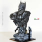 Busto di Batman, statua custom di batman, Dark Knight statue, scultura handmade work, real color 12K quality, Made in ITA, Batman figure