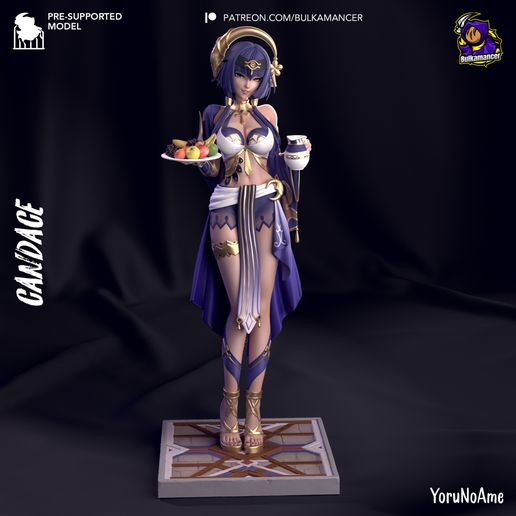 Candace Genshin Impact statua da collezione IceBreaker Series