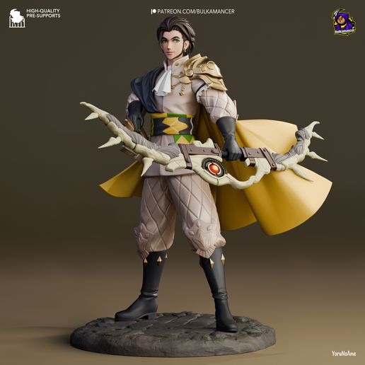 Claude Fire Emblem: Three Houses statua da collezione IceBreaker Series