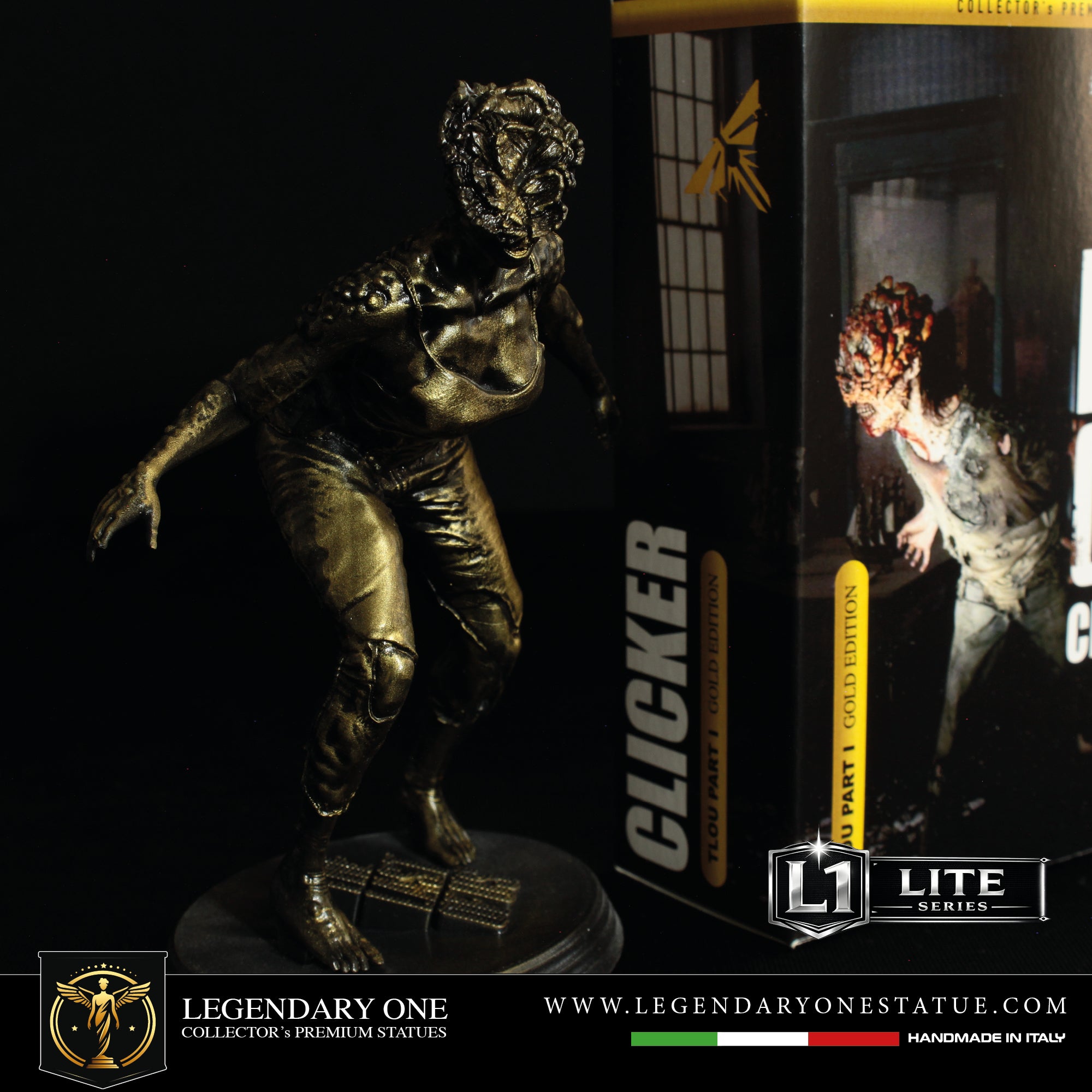 Clicker Figure GOLD EDITION – The Last of Us PART 1 Statua da Collezione