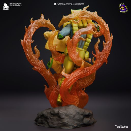 Dio and the World Jojo's Bizarre Adventure statua da collezione IceBreaker Series