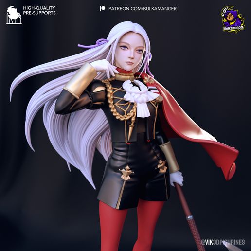 Student Edelgard Fire Emblem: Three Houses statua da collezione IceBreaker Series