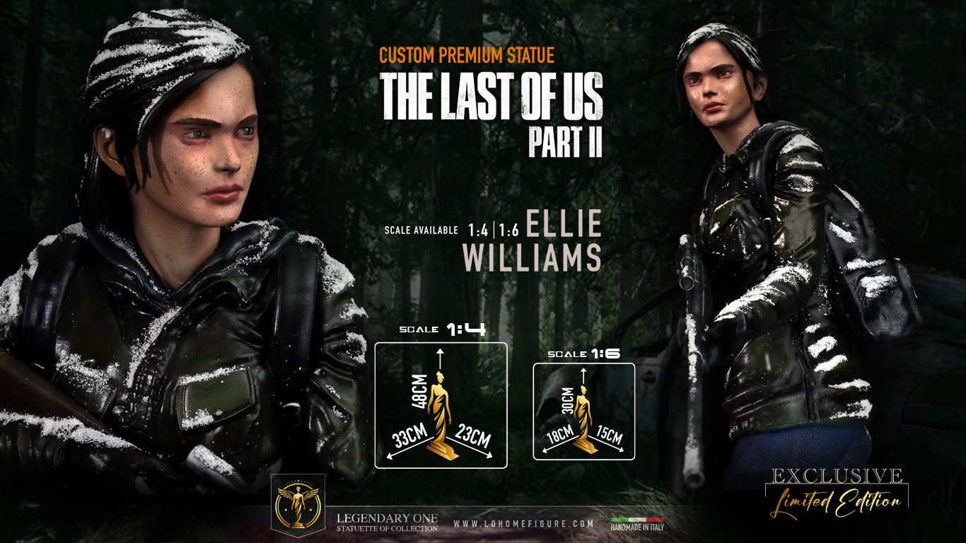 Ellie Williams Statua da collezione Esclusiva - The Last of Us Figure Limited Edition - scala 1:4